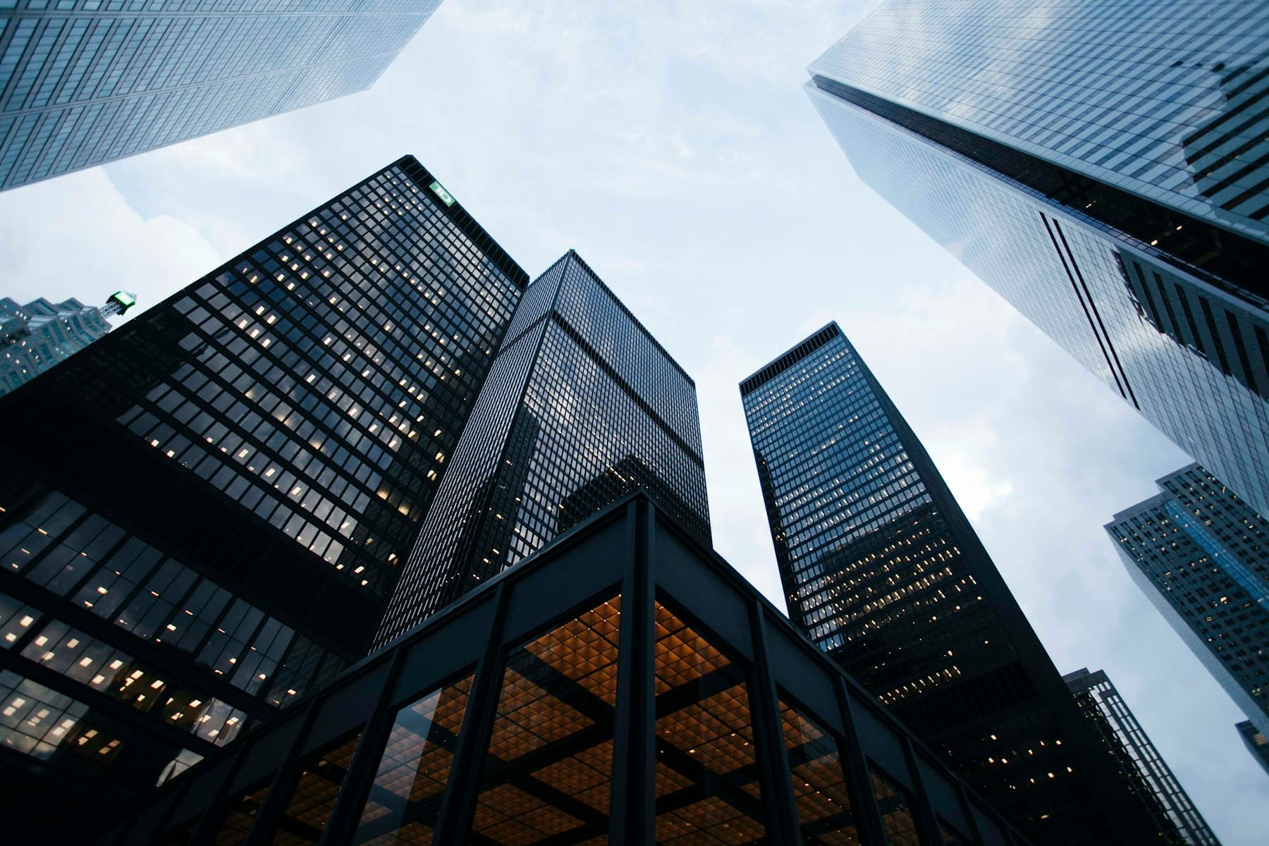 High-rise commercial buildings